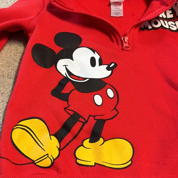 Disnny Mickey Mouse  toddler boy zip up sweatershirt - Picture 4 of 4